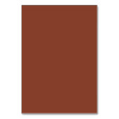 Eenvoudige Moderne Bloemige Terracotta Tafelkaart Kaart (Achterkant)