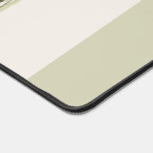 Eenvoudige Moderne Boho Wildbloemen op Sage Green Bureaumat (Hoek)