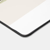 Eenvoudige Moderne Boho Wildbloemen op Wit Bureaumat (Hoek)