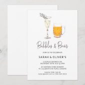 Eenvoudige moderne bundels en wiegenstellen kaart (Voorkant / Achterkant)