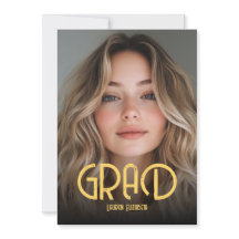 Eenvoudige Moderne Calligrafie Foto Afstuderen