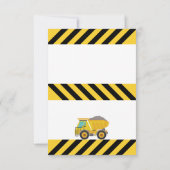 Eenvoudige moderne constructie Verjaardag uitnodig Kaart (Achterkant)