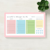 Eenvoudige moderne dingen om te doen post-it® notes (Kantoor)