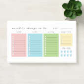 Eenvoudige moderne dingen om te doen post-it® notes (Kantoor)