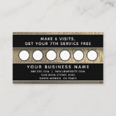 Eenvoudige, moderne, elegante applicatie voor prof afsprakenkaartje (Achterkant)