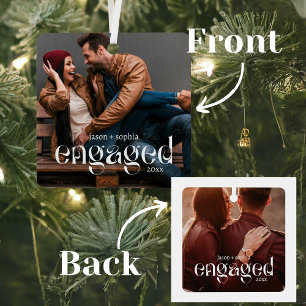 Eenvoudige moderne elegante bewerkbare kleur betro metalen ornament