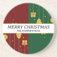 Eenvoudige Moderne Elegante Decoratieve Kerst Fami
