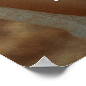 Eenvoudige Moderne Elegante Foto Bruiloft Welkomst Poster (Hoek)