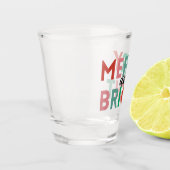 Eenvoudige, moderne en heldere kleurenweergave shot glas (Links)