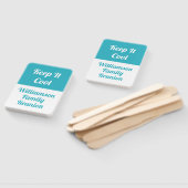 Eenvoudige moderne familiereünie - Houd het koel Handwaaier (Niet-gemonteerd)