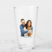 Eenvoudige Moderne Foto Aandenken Glas (Voorkant)