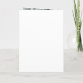 Eenvoudige moderne foto, aangepaste geboorte aankondiging (Achterkant)