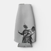 Eenvoudige, moderne foto van de zeemeeuw bovenop h flesjeskoeler (Voorkant)