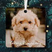 Eenvoudige moderne foto van het geheugen van het t metalen ornament