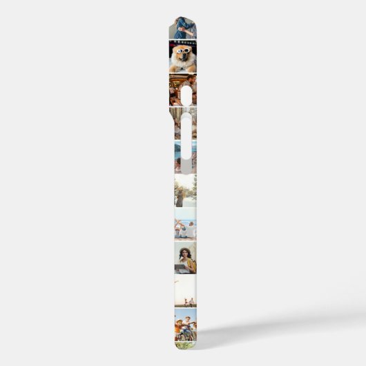 Eenvoudige moderne fotocollage Case-Mate iPhone case (Achterkant / Links)