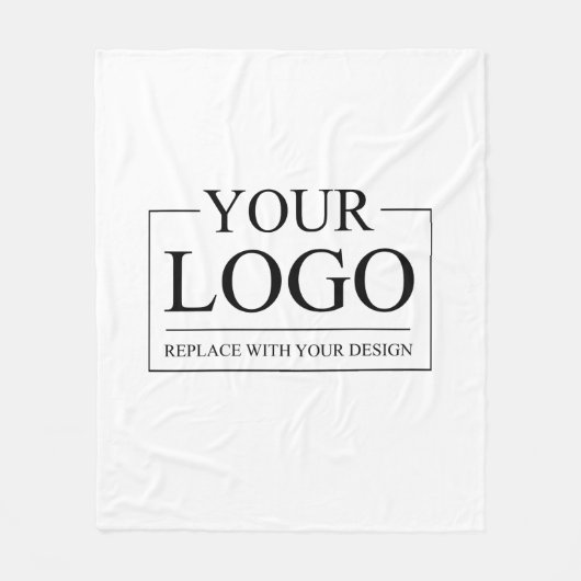 Eenvoudige moderne fotocollage Creëer uw eigen ges Fleece Deken (Voorkant)