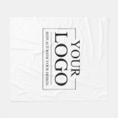 Eenvoudige moderne fotocollage Creëer uw eigen ges Fleece Deken (Voorkant (Horizontaal))