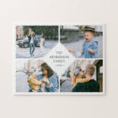 Eenvoudige moderne fotocollage legpuzzel (Horizontaal)