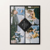 Eenvoudige moderne fotocollage legpuzzel (Verticaal)