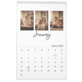 Eenvoudige Moderne Fotokalender Kalender (Jan 2027)
