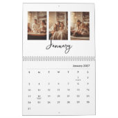 Eenvoudige Moderne Fotokalender Kalender (Jan 2027)