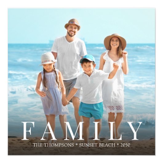 Eenvoudige, moderne fotoserie minimalistisch aange foto afdruk (Voorkant)