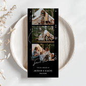 Eenvoudige moderne fotostrip save the date