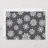 Eenvoudige moderne full-bloed vrolijke kerst feestdagenkaart (Achterkant)