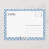 EENVOUDIGE MODERNE GEBOORTEAANKONDIGING AANKONDIGINGSKAART (Achterkant)