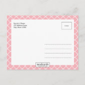 EENVOUDIGE MODERNE GEBOORTEAANKONDIGING AANKONDIGINGSKAART (Achterkant)