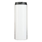 Eenvoudige moderne gelukkige verjaardagsfoto thermosbeker (Achterkant)