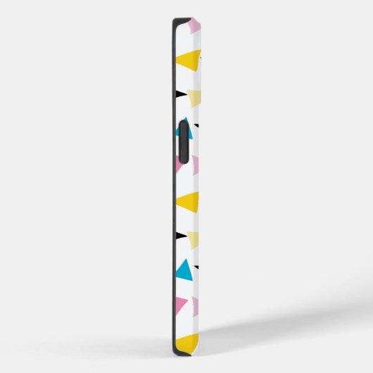 Eenvoudige moderne geometrische confetti initialen Case-Mate iPhone case (Achterkant / Rechts)