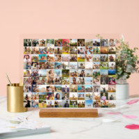 Eenvoudige moderne gepersonaliseerde 108 foto coll