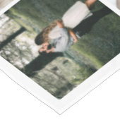 Eenvoudige moderne gepersonaliseerde 24 foto colla tafelkleed (Gekanteld)