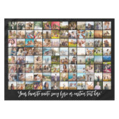 Eenvoudige moderne gepersonaliseerde 96 foto colla tafelkleed (Voorkant (Horizontaal))