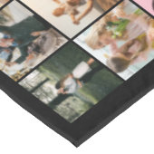 Eenvoudige moderne gepersonaliseerde 96 foto colla tafelkleed (Gekanteld)