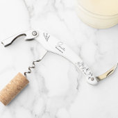 Eenvoudige Moderne Gepersonaliseerde Bruidsmeisje  Kurkentrekker