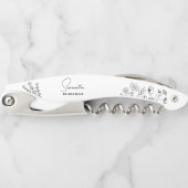 Eenvoudige Moderne Gepersonaliseerde Bruidsmeisje  Kurkentrekker