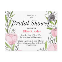 Eenvoudige moderne getrokken botanische bloemenkra