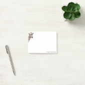Eenvoudige, moderne Giraffe op maat Post-it® Notes (Kantoor)