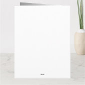 Eenvoudige, moderne Gold Silver Kaart (Achterkant)