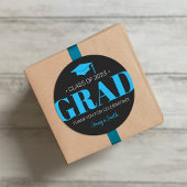 Eenvoudige Moderne GRAD Afstudeercadeau Sticker