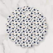 Eenvoudige Moderne Graduation Party Bedankjes Labels (Achterkant)