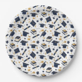 Eenvoudige Moderne Graduation Party Papieren Bordje (Voorkant)