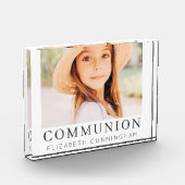 Eenvoudige moderne grafische aangepaste eerste med fotoblokken (Links)