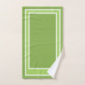 Eenvoudige moderne Greenery Bad Handdoek (Handdoek)