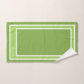 Eenvoudige moderne Greenery Bad Handdoek (Handdoek)