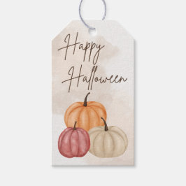 Eenvoudige moderne Halloween-cadeaubijsluiter Cadeaulabel