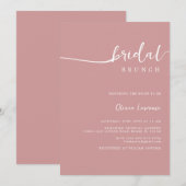 Eenvoudige, moderne handgeschreven handgeschreven  kaart (Voorkant / Achterkant)