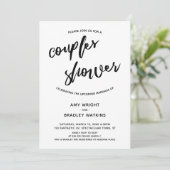 Eenvoudige, moderne handschriftherstellende stelle kaart (Staand voorkant)